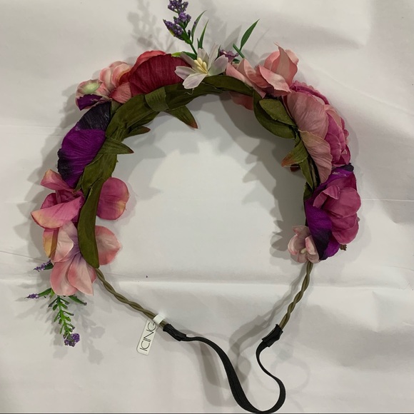 ICING FLOWER GARLAND HEADBAND! - Picture 3 of 6